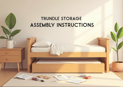Trundle Storage Assembly Instructions