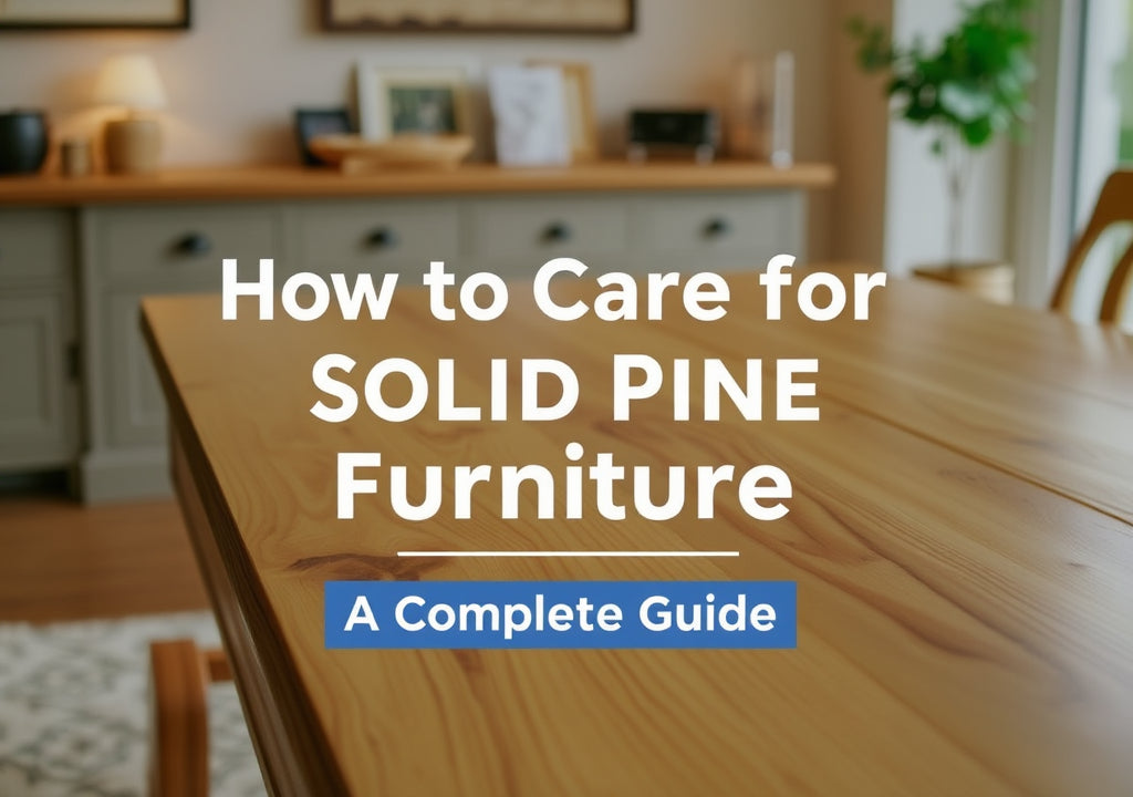 How to Care for Solid Pine Furniture: A Complete Guide
