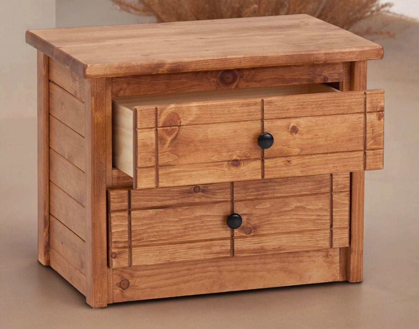 Durango 2 Drawer Nighstand - M&J Design Furniture