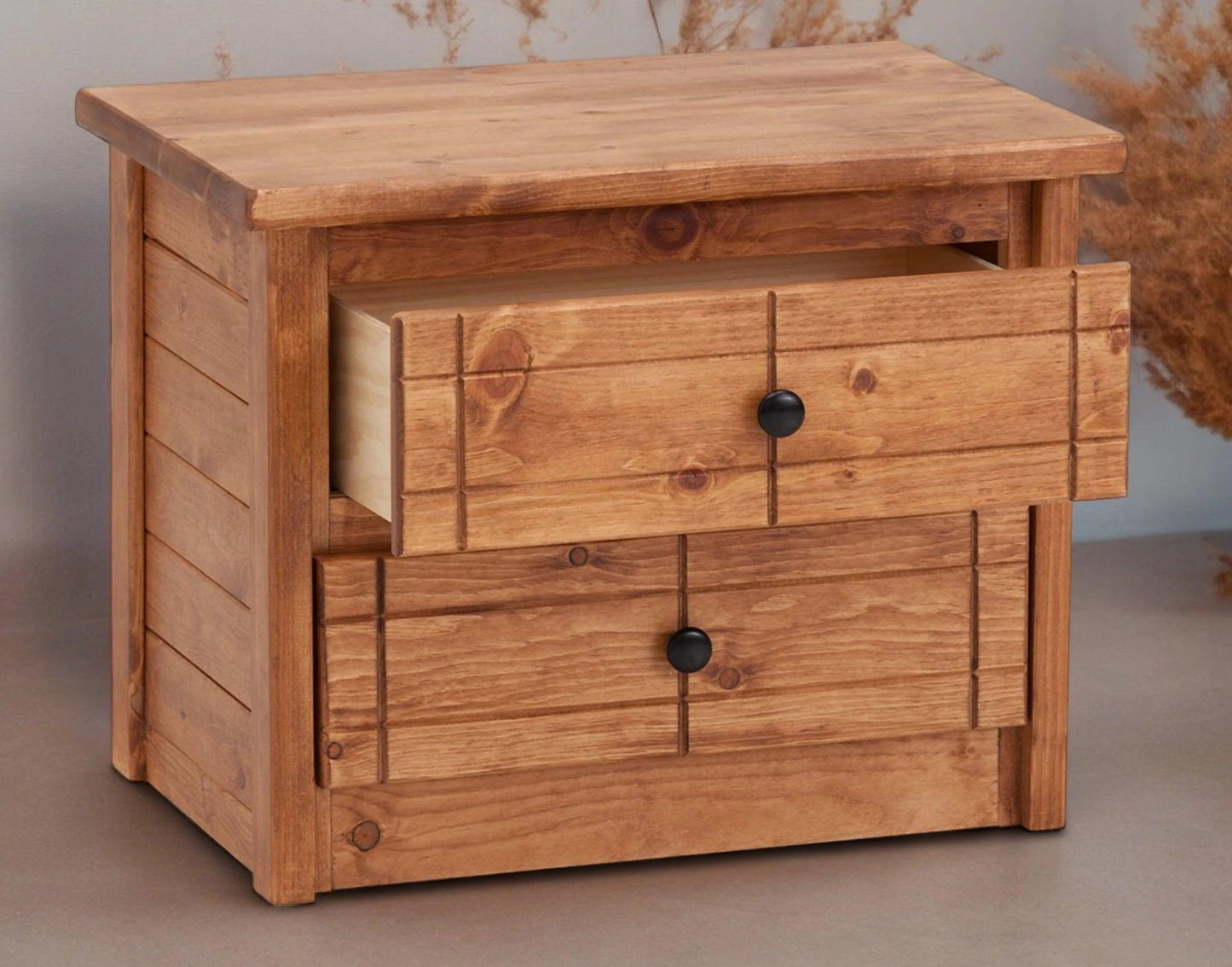 Durango 2 Drawer Nighstand - M&J Design Furniture