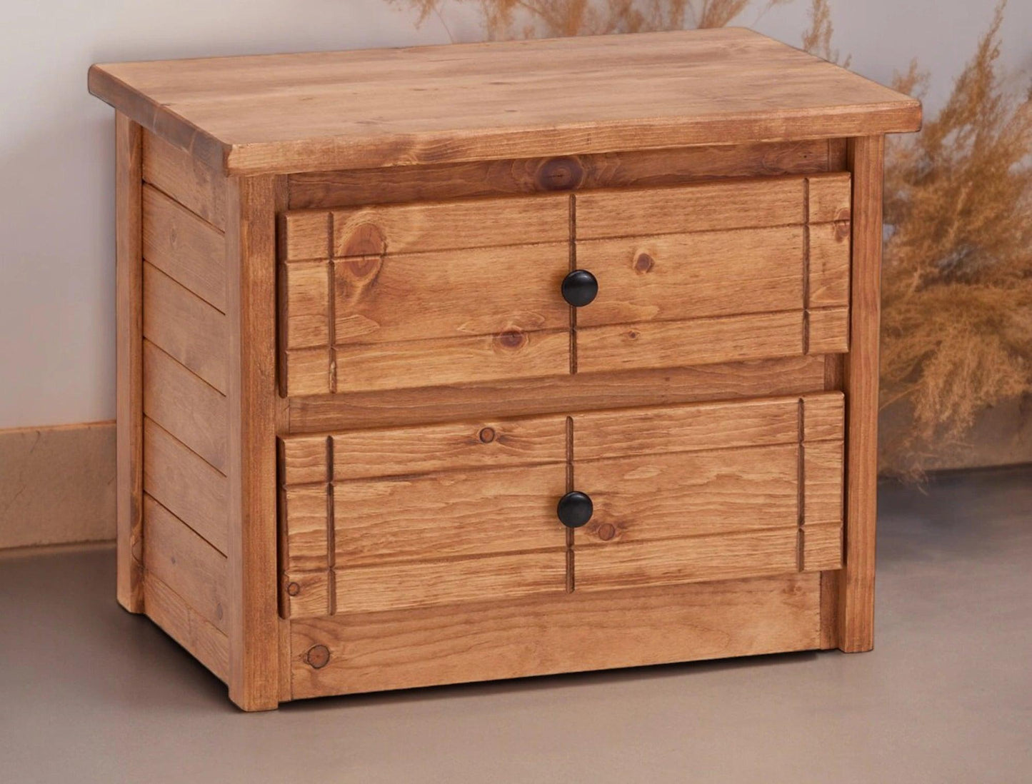 Durango 2 Drawer Nighstand - M&J Design Furniture