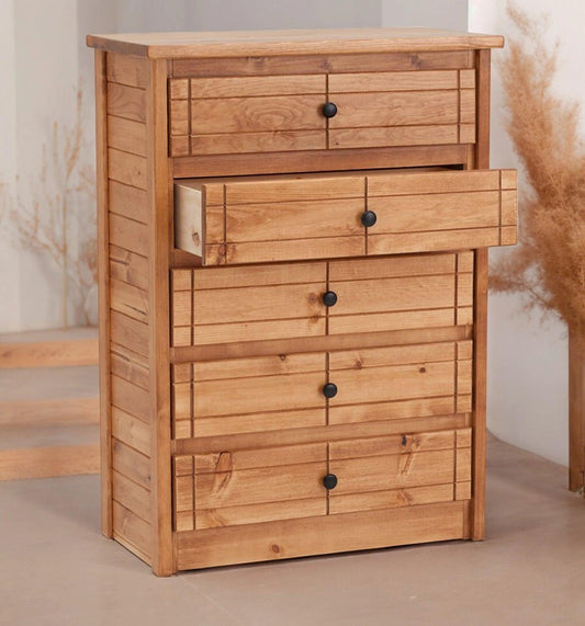 Durango 5 Drawer Chest - M&J Design Furniture