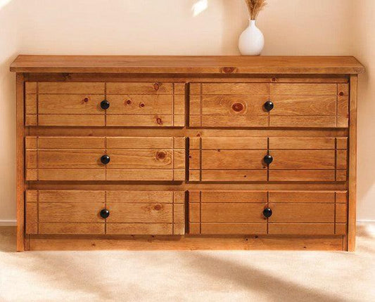 Durango 6 Drawer Dresser - M&J Design Furniture