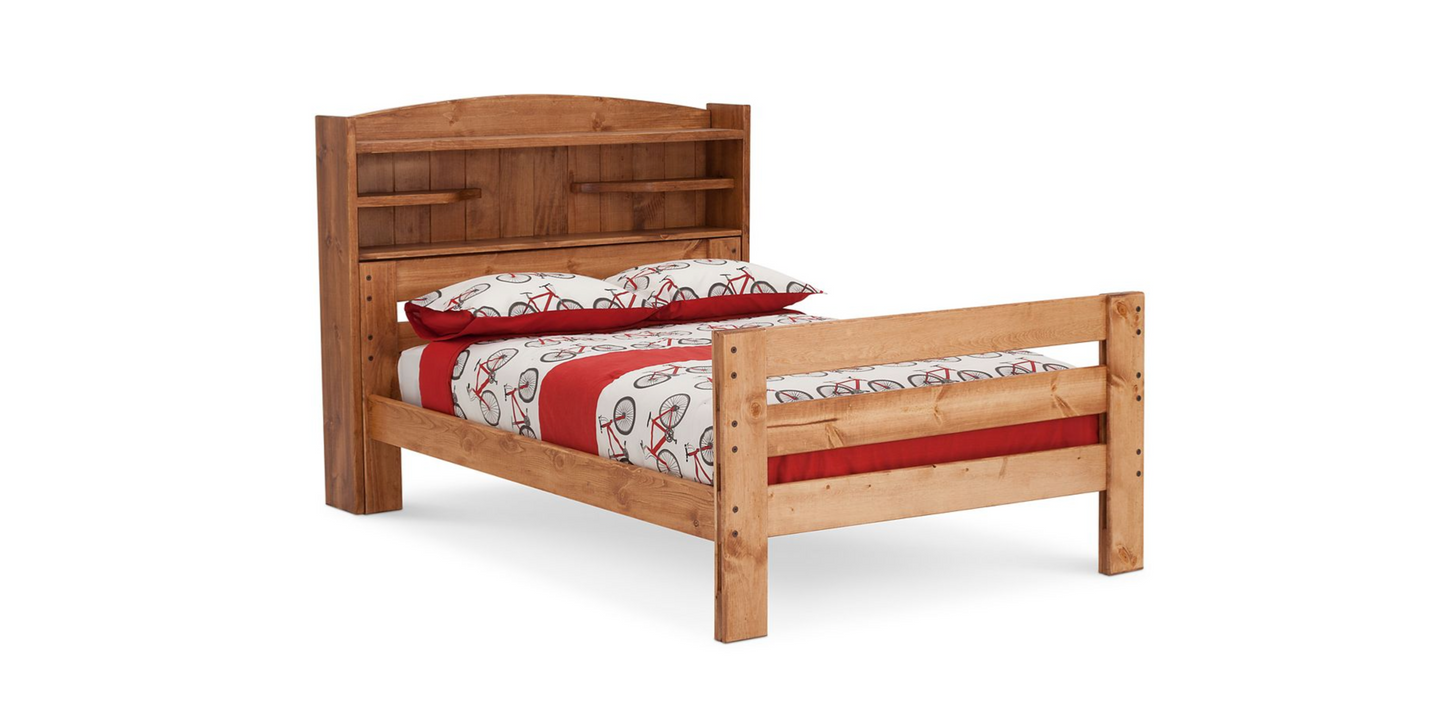 Durango Bookcase Headboard in Full Size - M&J Design Furniture