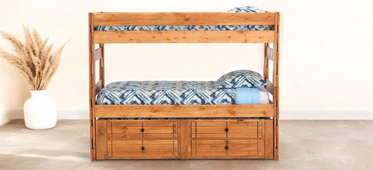Durango Twin Bunk Bed with Trundle - M&J Design Furniture