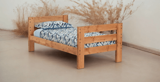 Durango Panel Bed in Twin Size - M&J Design Furniture