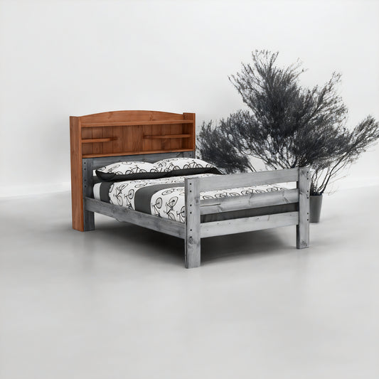 Durango Bookcase Headboard in Full Size