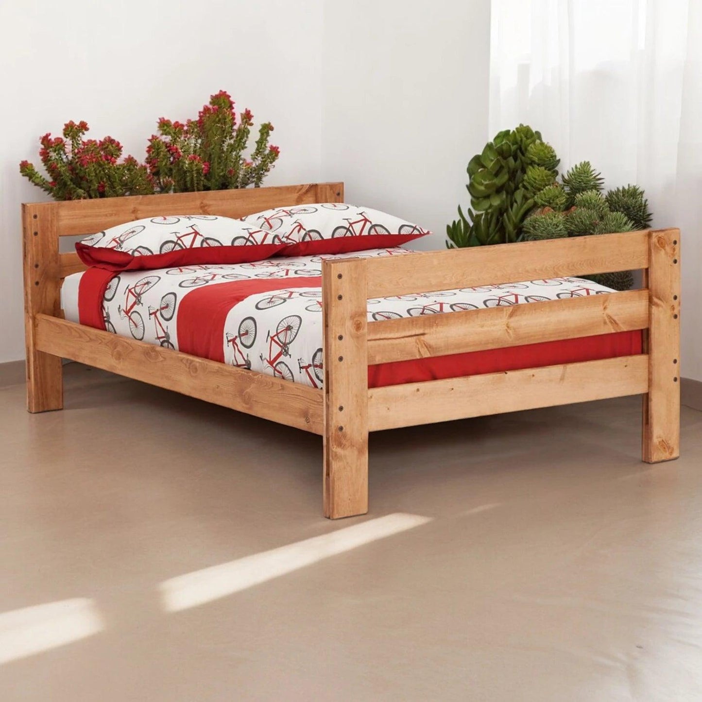 Durango Panel Bed in Full Size - M&J Design Furniture
