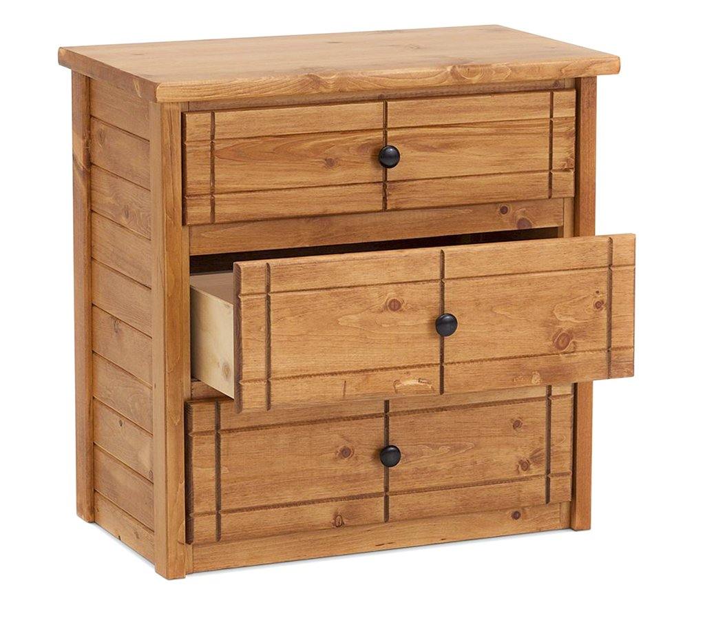 Durango Chest 3 Drawer - M&J Design Furniture