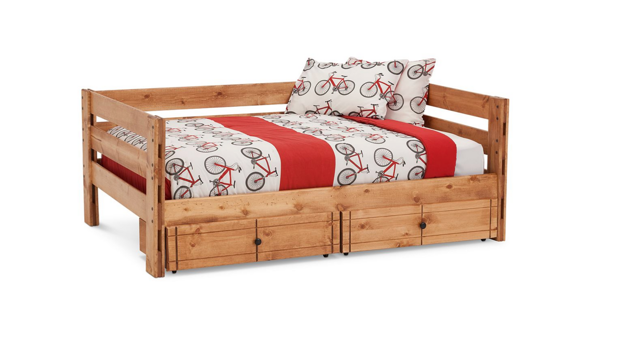 Durango Daybed with 2 Storage Drawers in FULL Size - M&J Design Furniture 