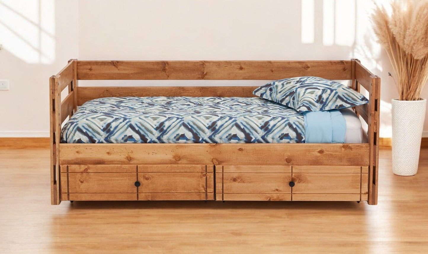 Durango Daybed with 2 Storage Drawers in TWIN Size - M&J Design Furniture 