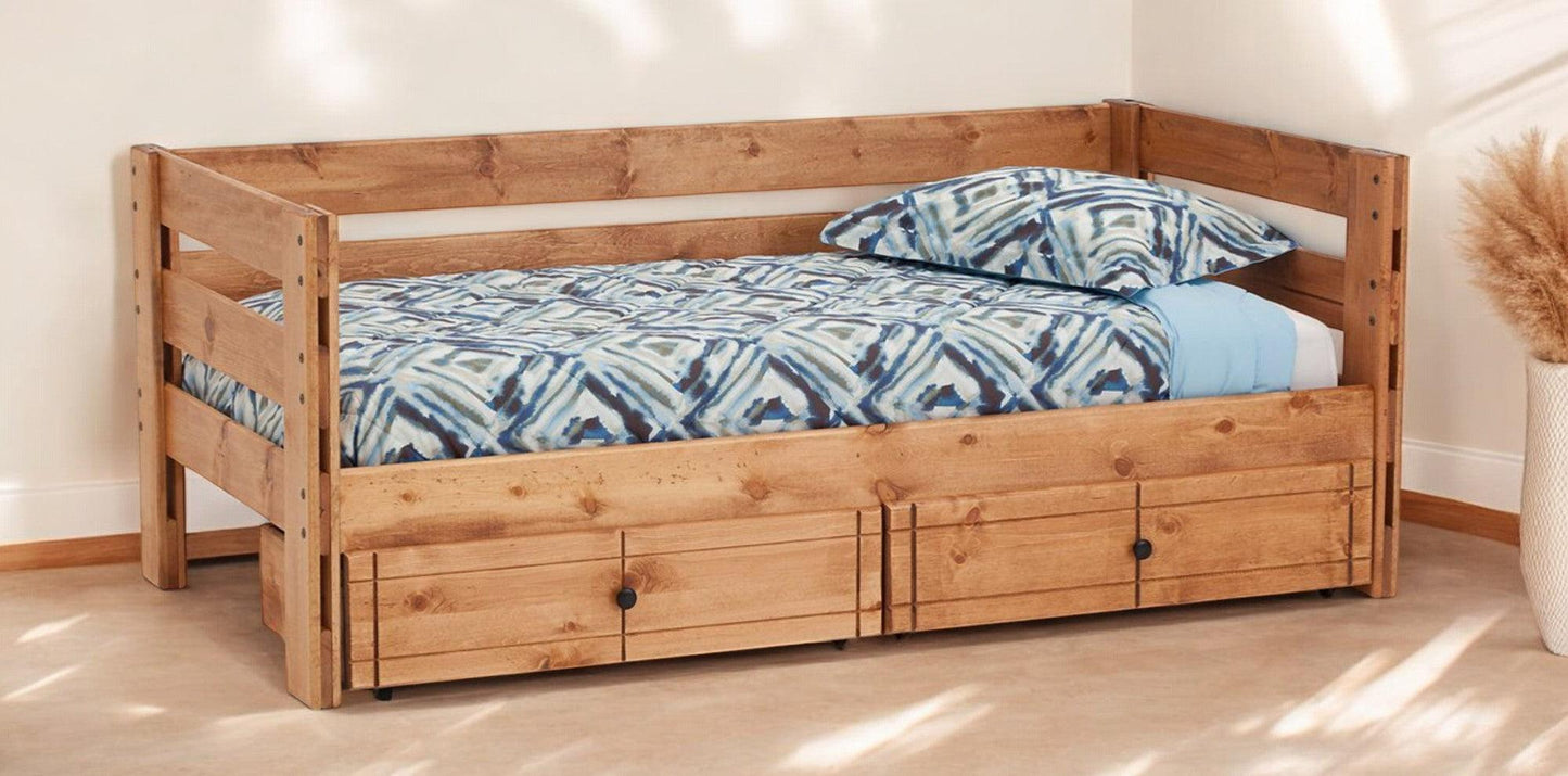 Durango Daybed with 2 Storage Drawers in TWIN Size - M&J Design Furniture 