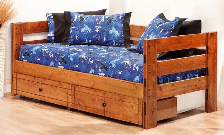 Durango Daybed with 2 Storage Drawers in TWIN Size - M&J Design Furniture 