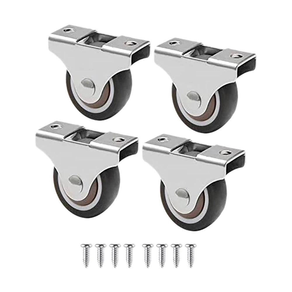 4 Pcs Mini 25mm Furniture Casters – Original Replacement for Durango and Young Pioneer Collection - M&J Design Furniture 