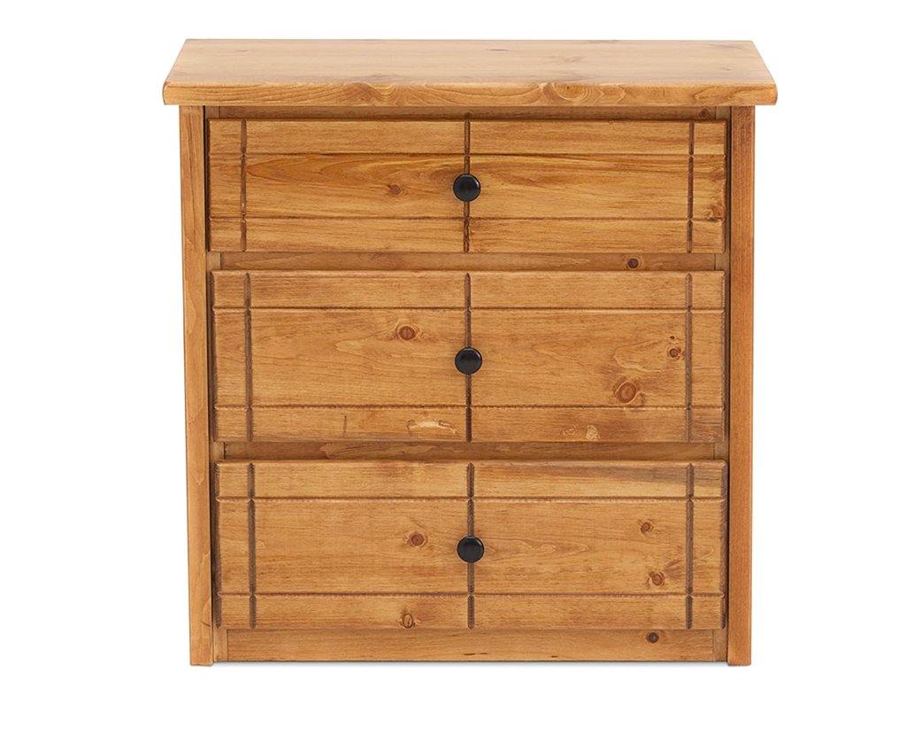 Durango Chest 3 Drawer - M&J Design Furniture 