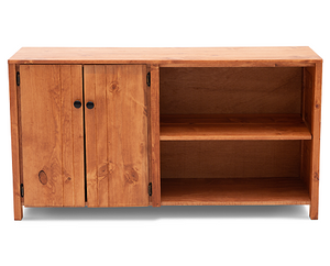 Durango Door Storage Bookcase - M&J Design Furniture 