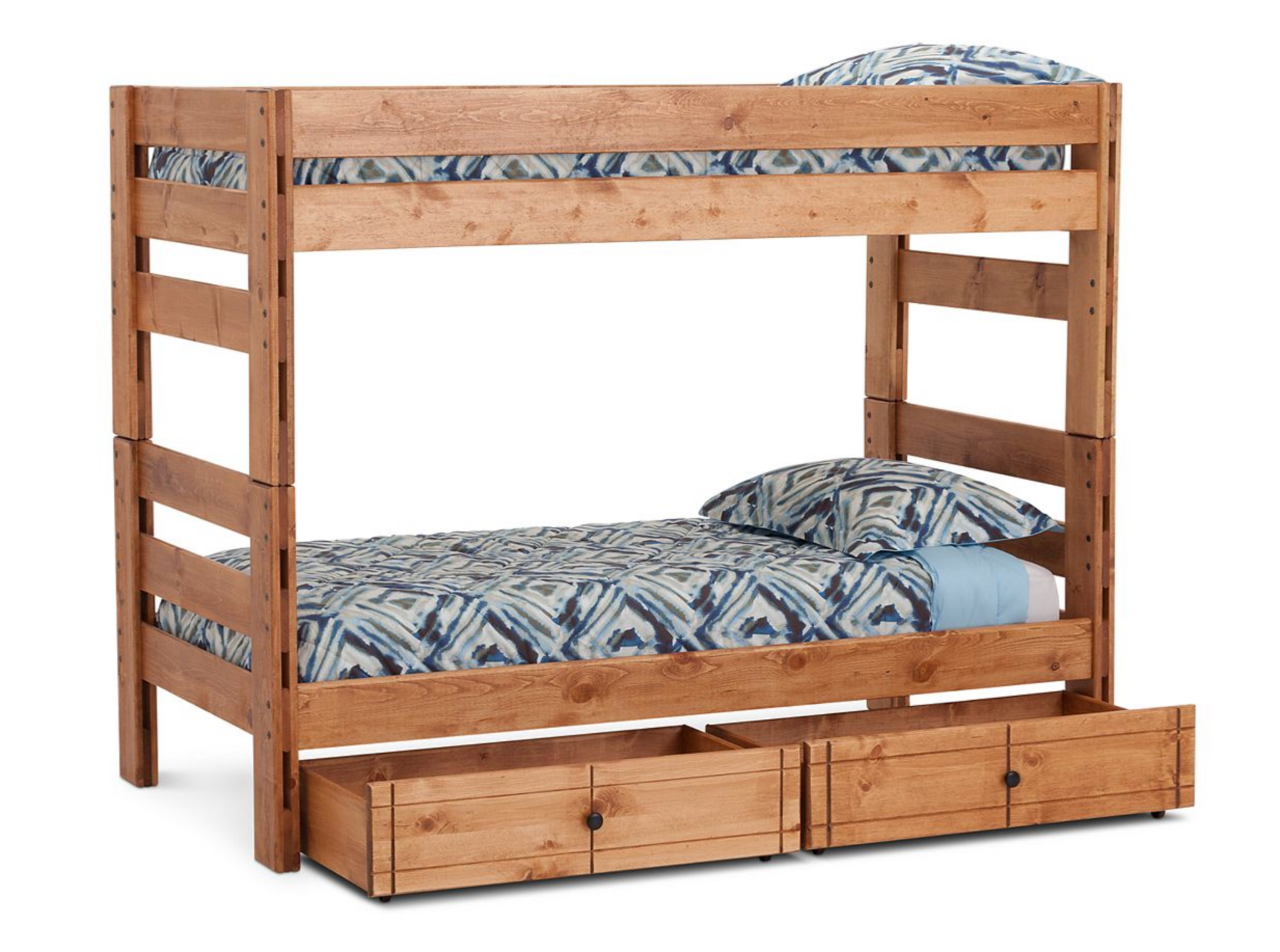 Twin bunk 2024 beds with drawers